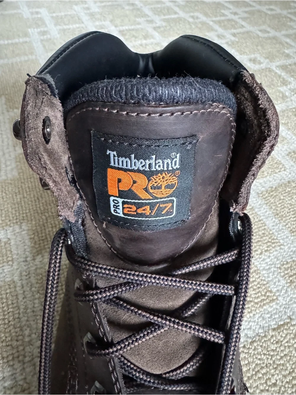 Timberland PRO Pit Boss 6” Steel Toe EH Work Boots Streetwear Brown Men’s 8.5W